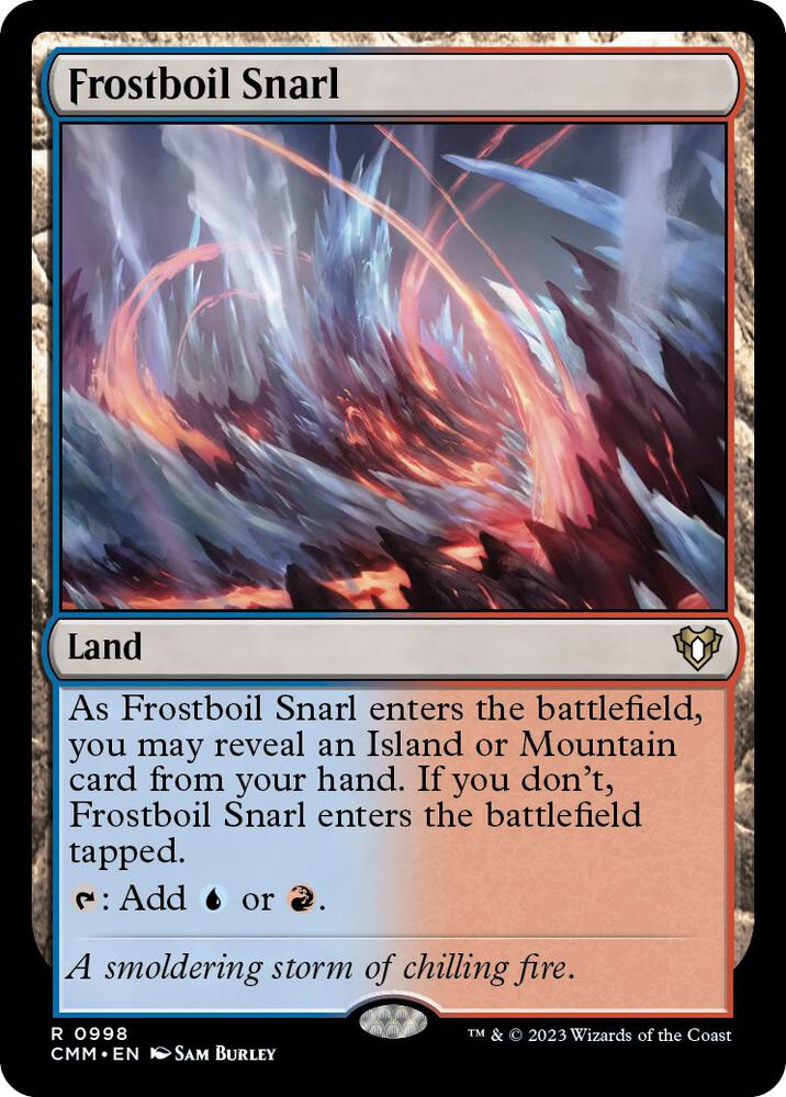 Frostboil Snarl [Commander Masters] 998