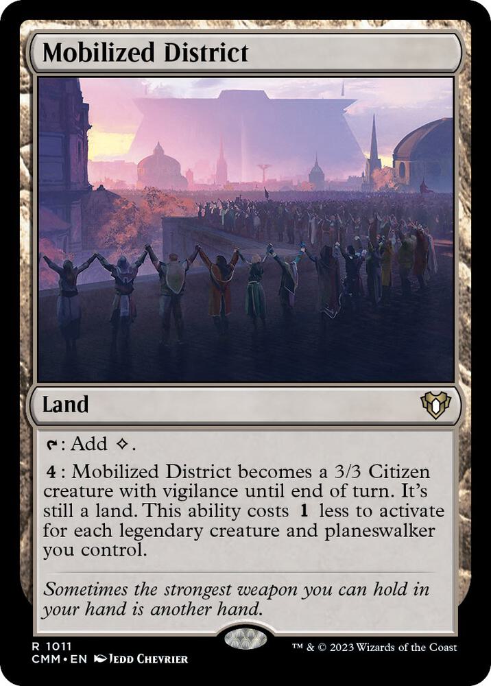 Mobilized District [Commander Masters] 1011