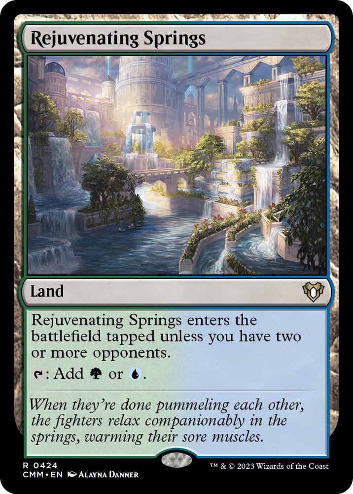 Rejuvenating Springs [Commander Masters] 424