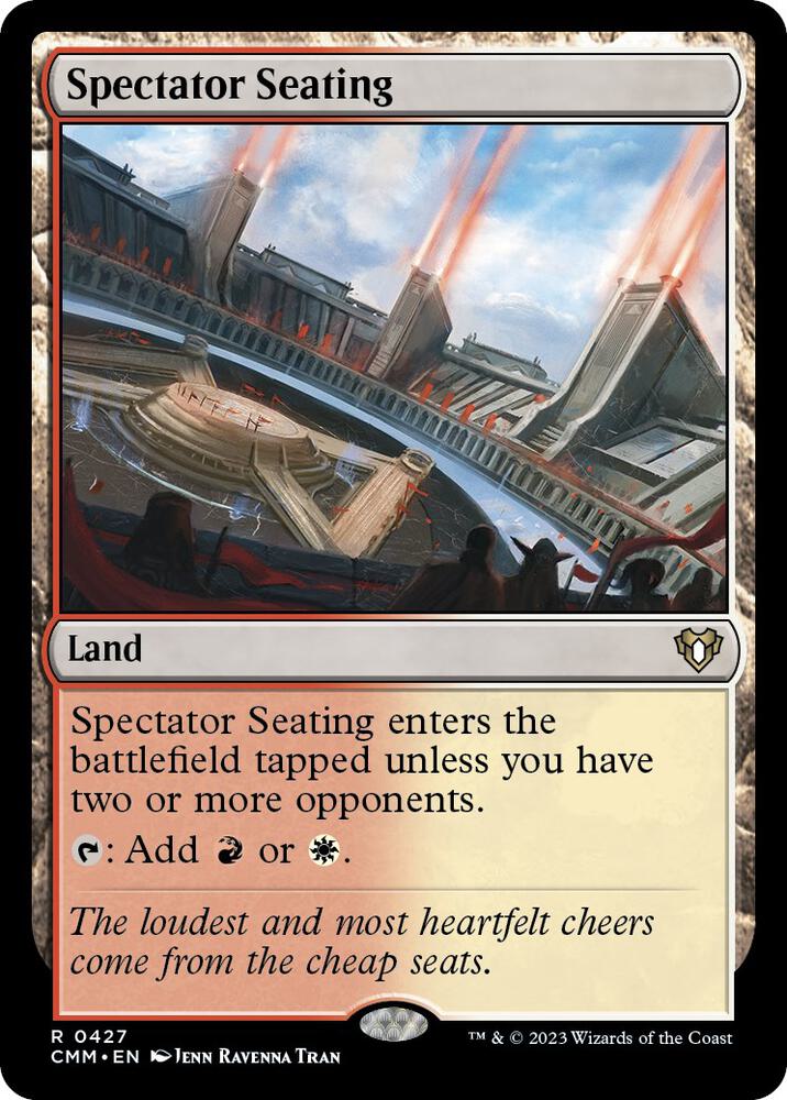 Spectator Seating [Commander Masters] 427