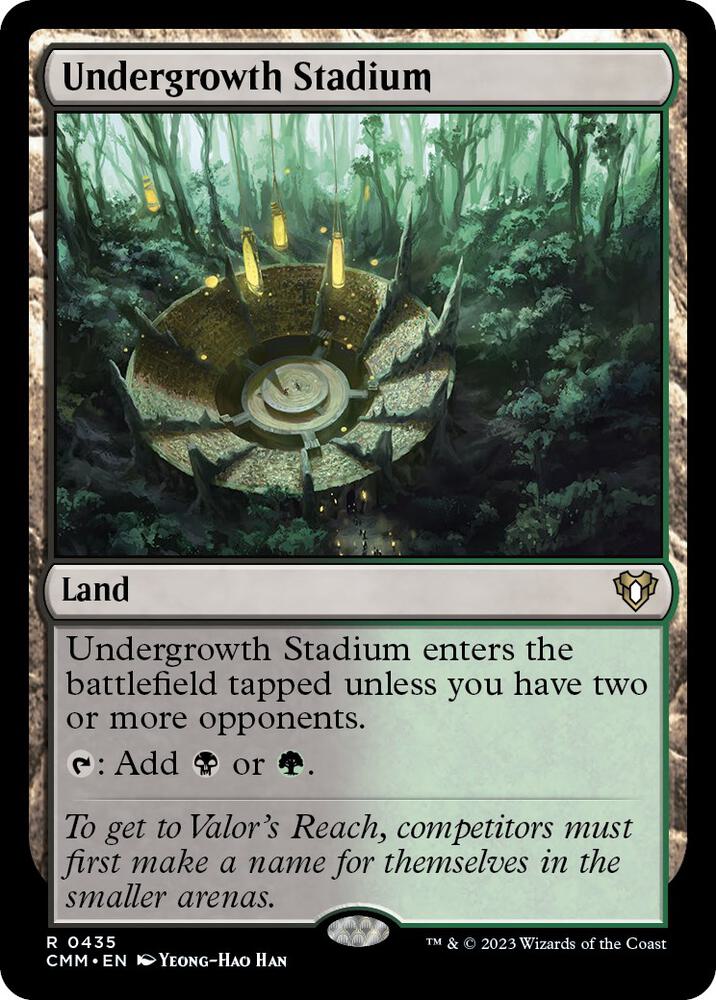 Undergrowth Stadium [Commander Masters] 435
