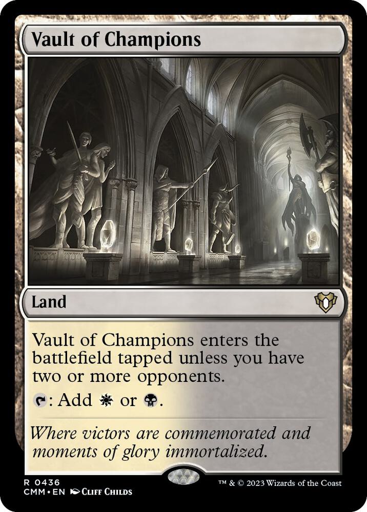 Vault of Champions [Commander Masters] 436