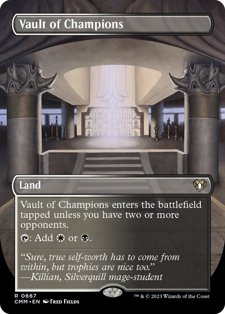 Vault of Champions (Borderless) [Commander Masters] 667
