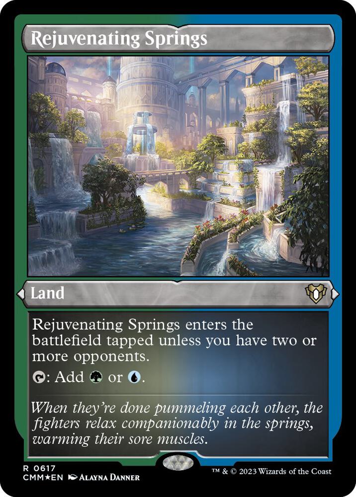 Rejuvenating Springs (Foil Etched) [Commander Masters] 617