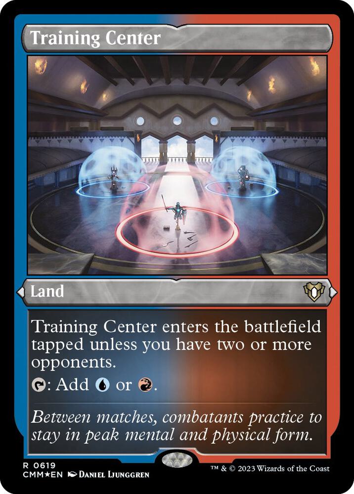 Training Center (Foil Etched) [Commander Masters] 619