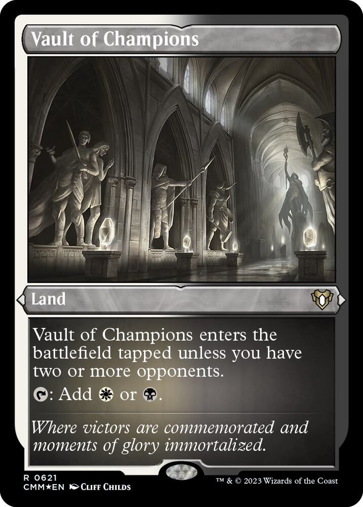 Vault of Champions (Foil Etched) [Commander Masters] 621