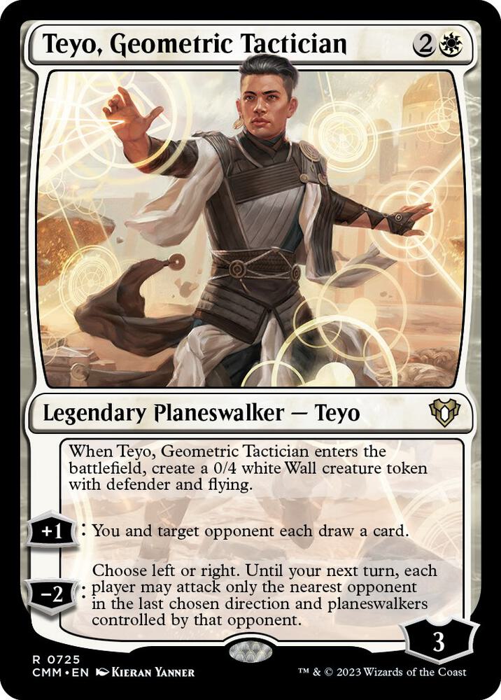 Teyo, Geometric Tactician [Commander Masters] 725