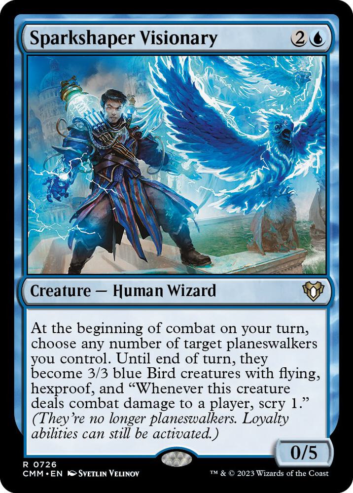 Sparkshaper Visionary [Commander Masters] 726