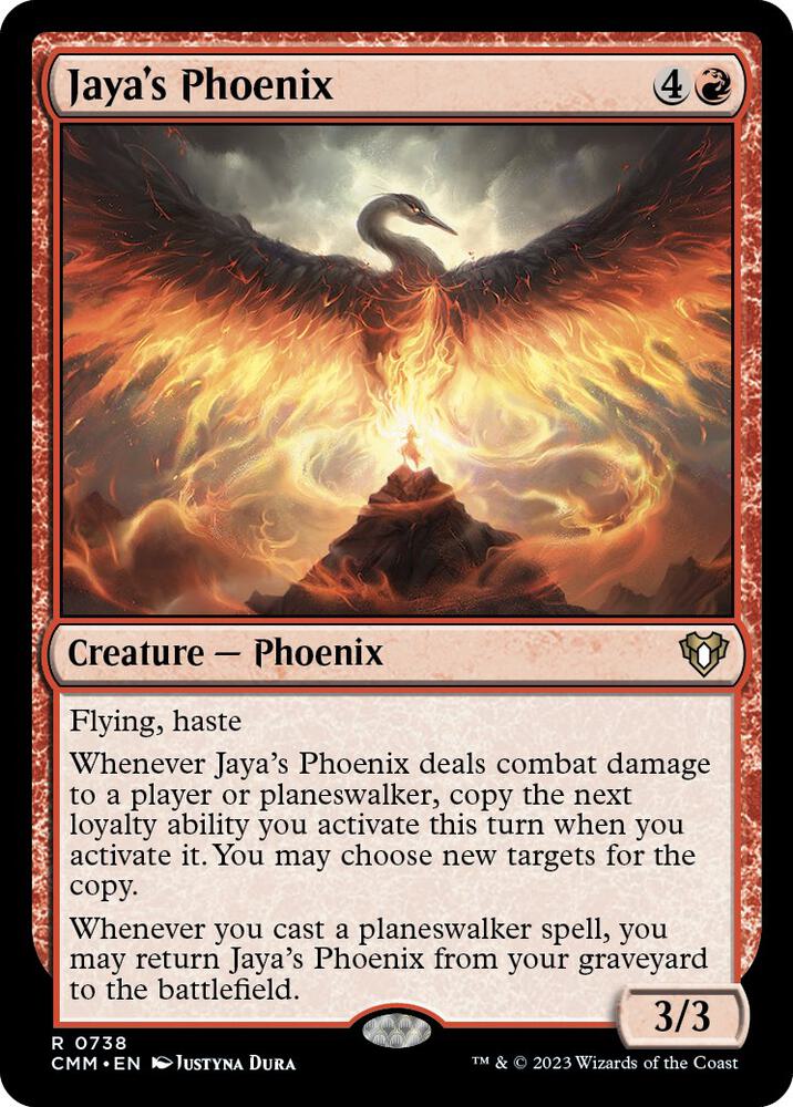 Jaya's Phoenix [Commander Masters] 738