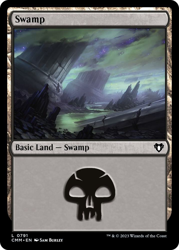 Swamp (0791) [Commander Masters] 791