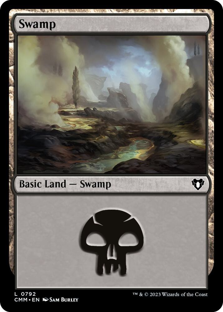 Swamp (0792) [Commander Masters] 792