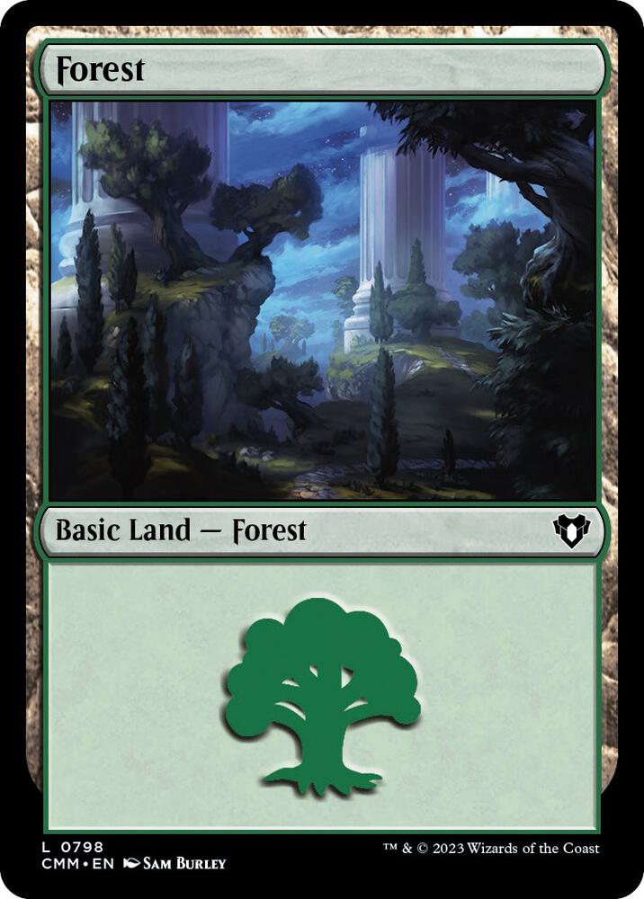 Forest (0798) [Commander Masters] 798