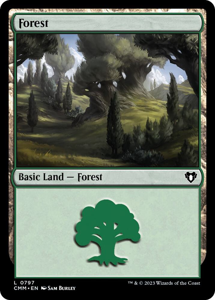 Forest (0797) [Commander Masters] 797