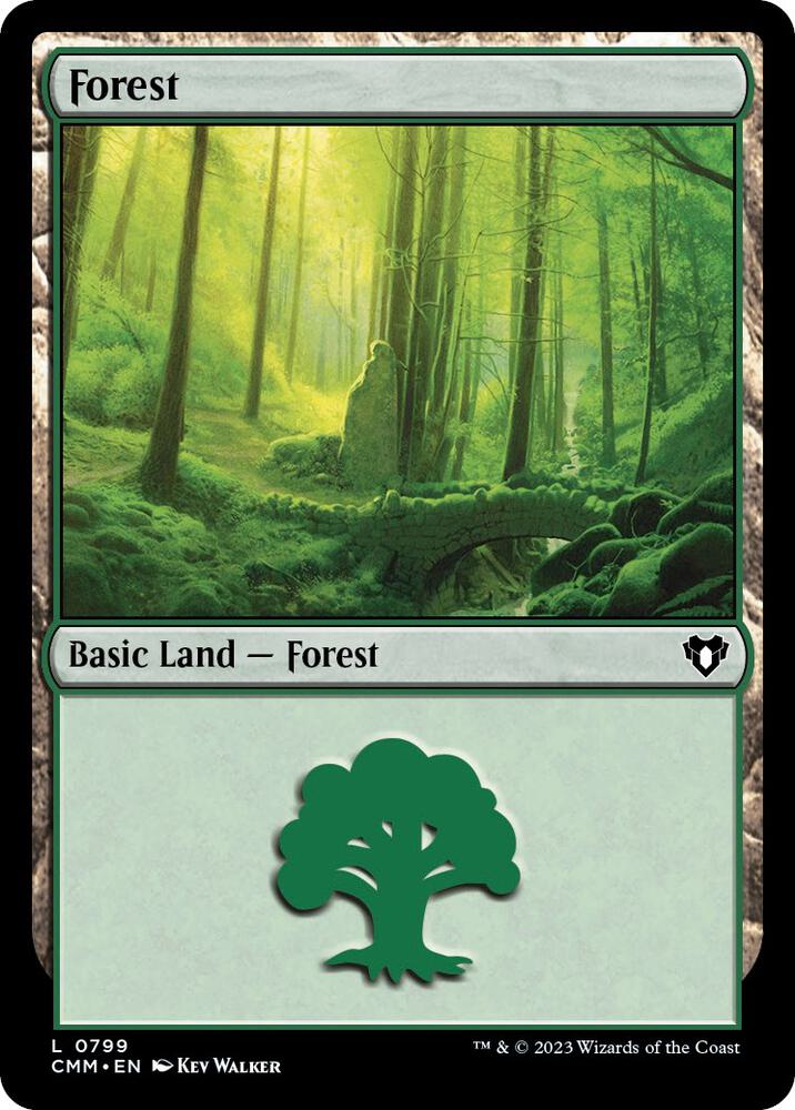 Forest (0799) [Commander Masters] 799
