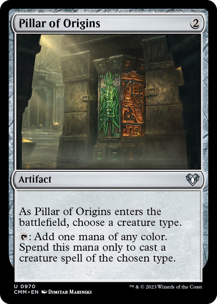 Pillar of Origins [Commander Masters] 970