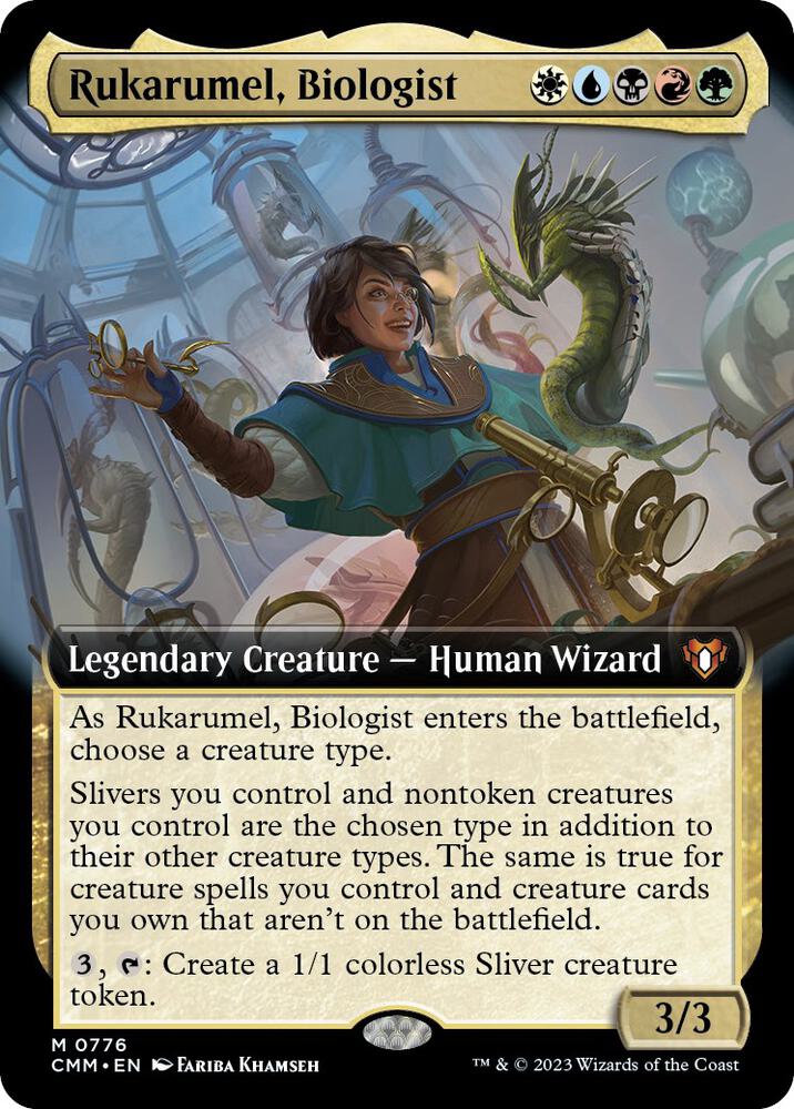 Rukarumel, Biologist (Extended Art) [Commander Masters] 776