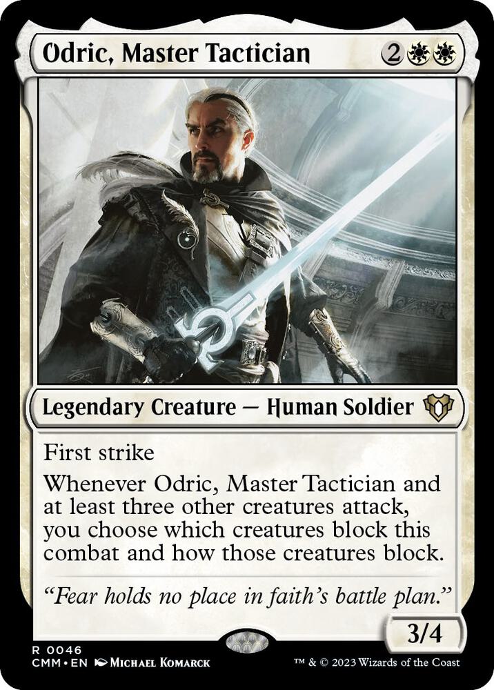 Odric, Master Tactician [Commander Masters] 46