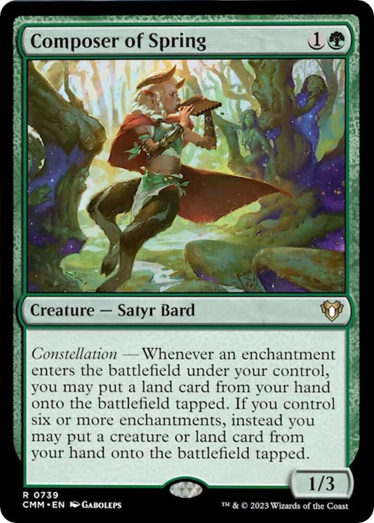 Composer of Spring [Commander Masters] 739