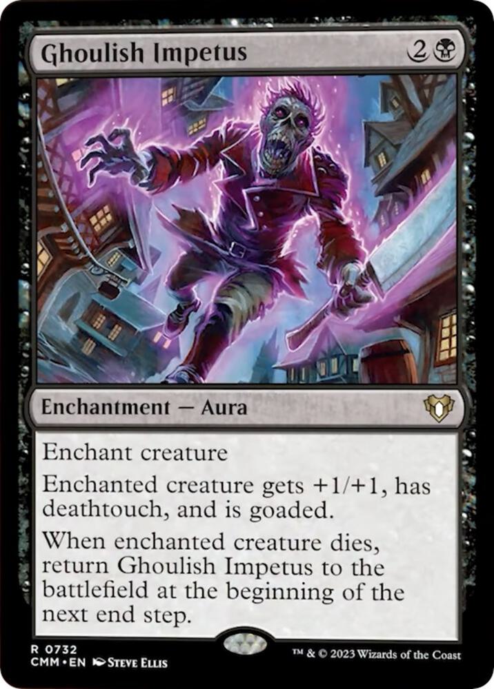 Ghoulish Impetus [Commander Masters] 732