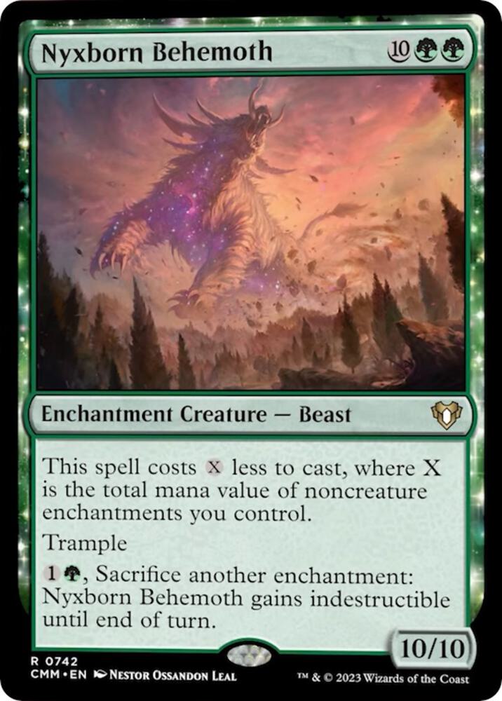 Nyxborn Behemoth [Commander Masters] 742