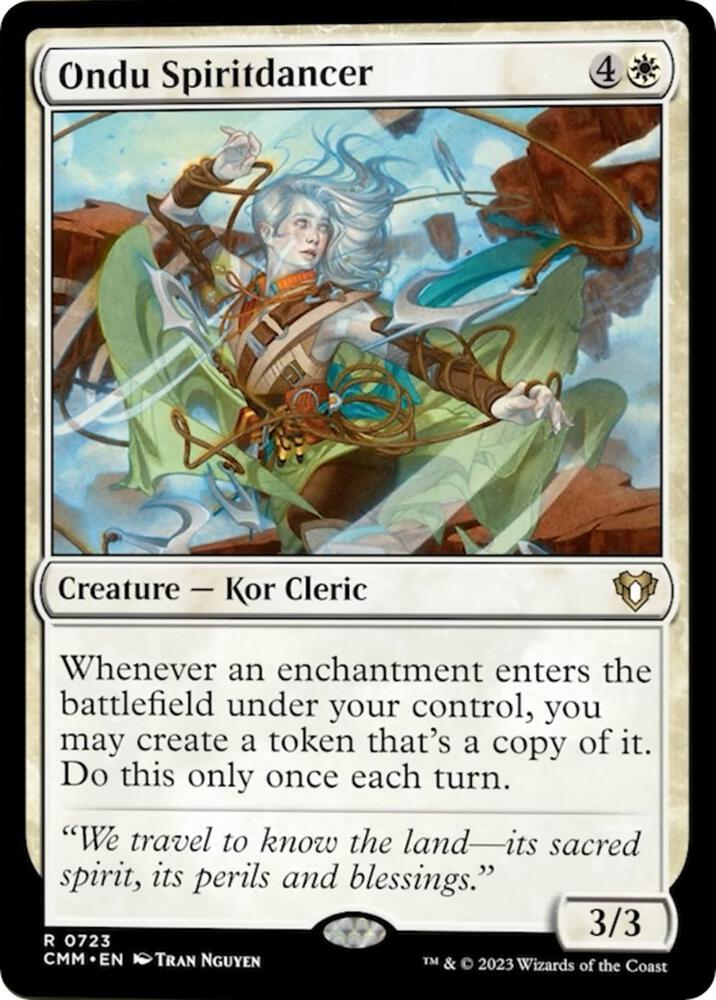 Ondu Spiritdancer [Commander Masters] 723