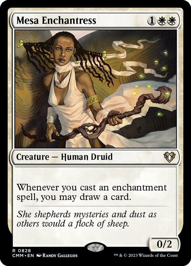 Mesa Enchantress [Commander Masters] 828