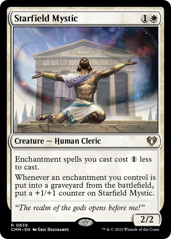 Starfield Mystic [Commander Masters] 839