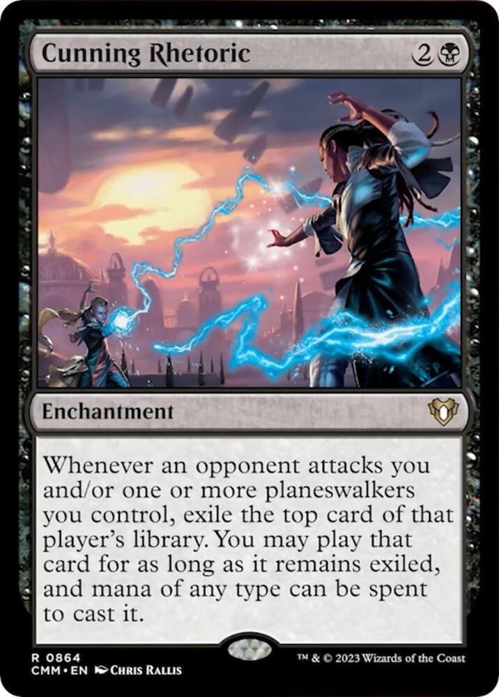 Cunning Rhetoric [Commander Masters] 864