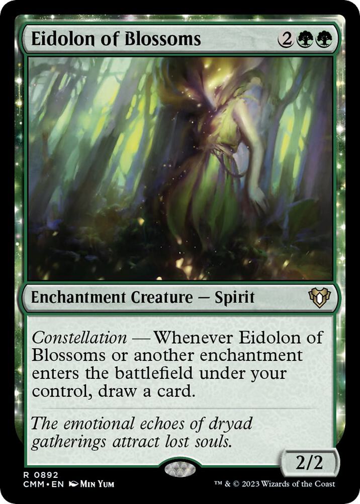 Eidolon of Blossoms [Commander Masters] 892