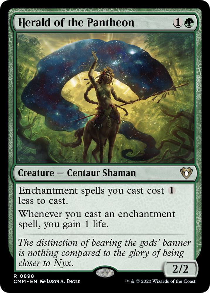 Herald of the Pantheon [Commander Masters] 898