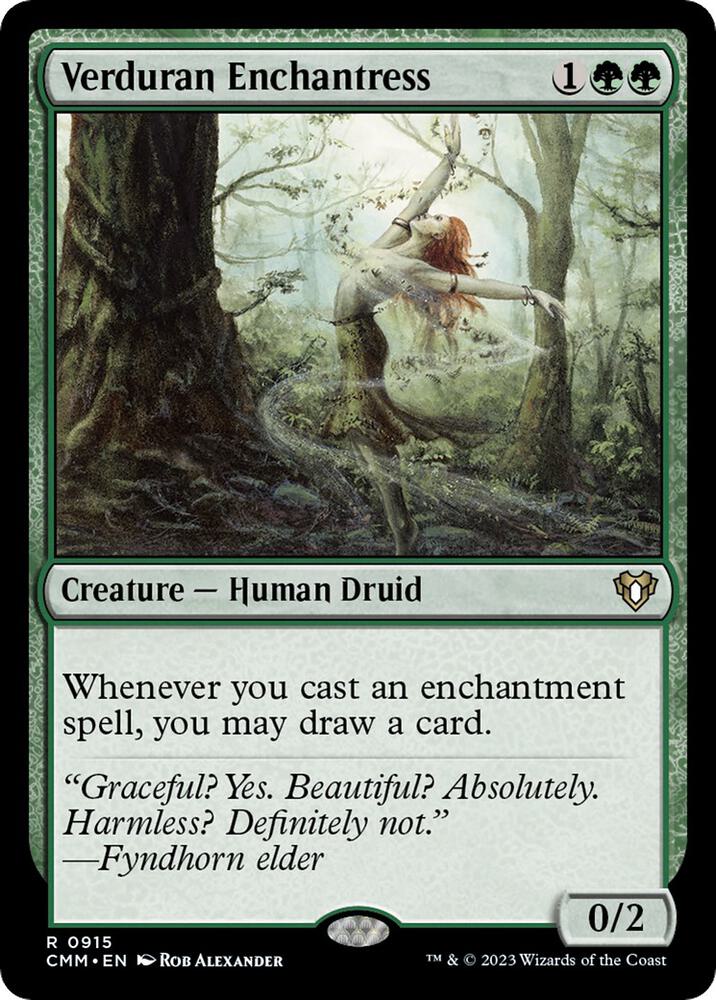 Verduran Enchantress [Commander Masters] 915