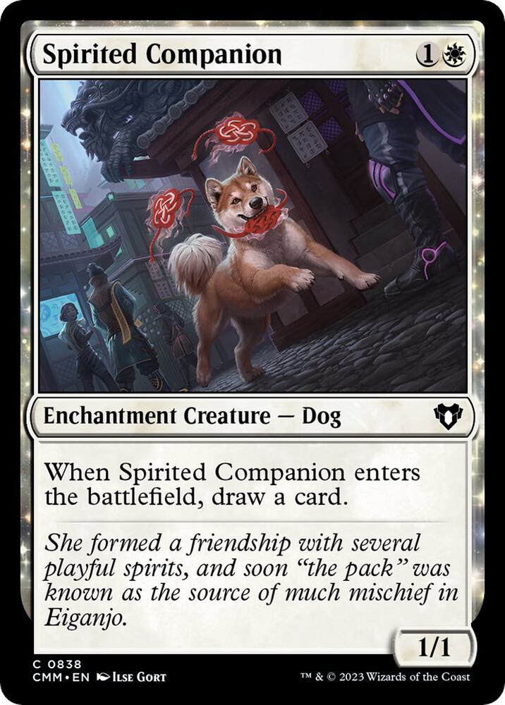 Spirited Companion [Commander Masters] 838