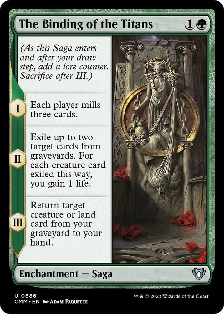 The Binding of the Titans [Commander Masters] 886