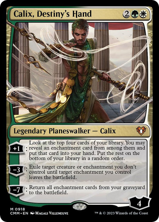Calix, Destiny's Hand [Commander Masters] 918