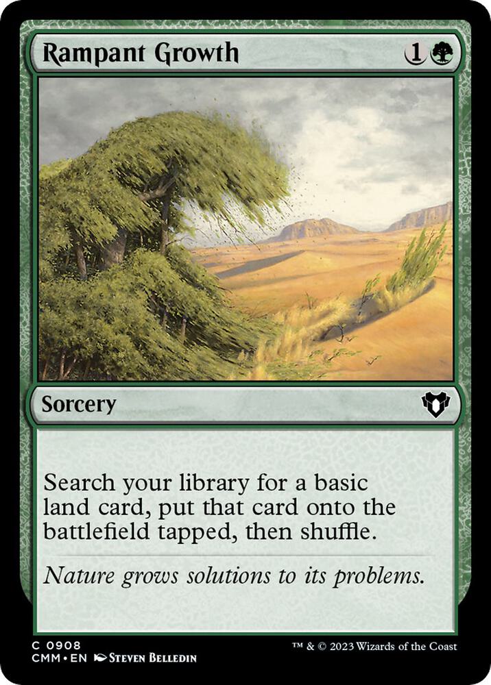 Rampant Growth [Commander Masters] 908