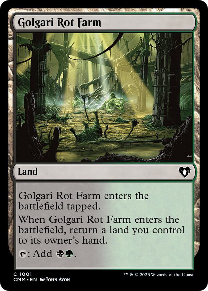 Golgari Rot Farm [Commander Masters] 1001