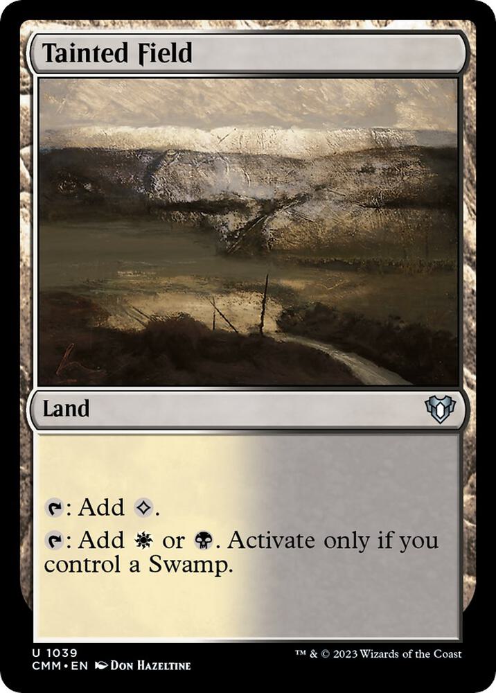 Tainted Field [Commander Masters] 1039