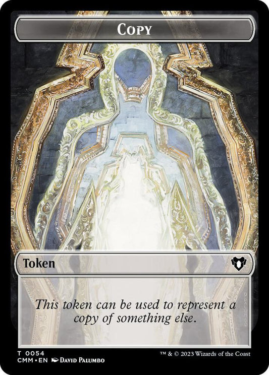 Copy (0054) // Angel Double-Sided Token [Commander Masters] 54 // 59