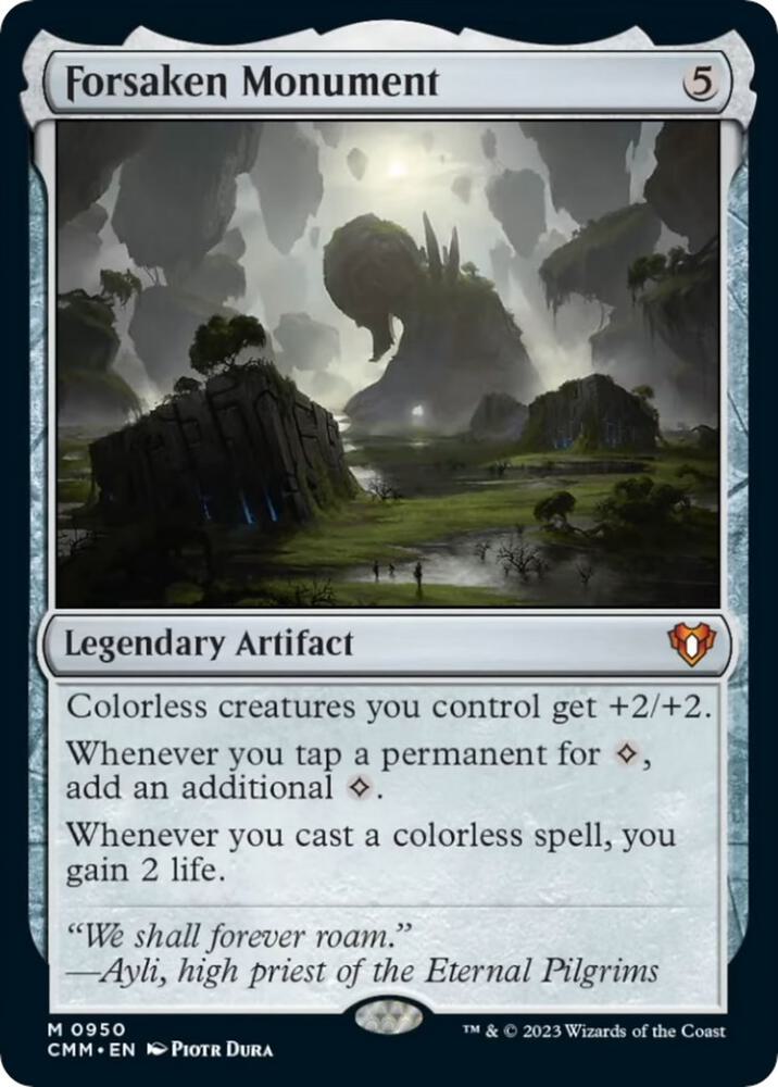 Forsaken Monument [Commander Masters] 950