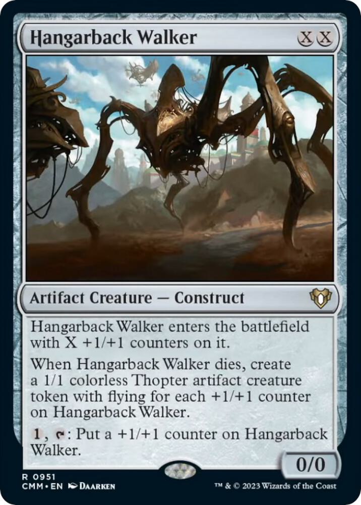 Hangarback Walker [Commander Masters] 951