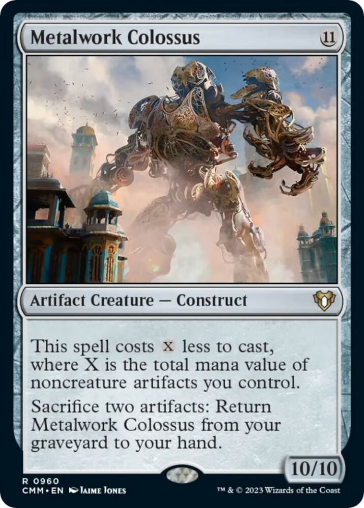 Metalwork Colossus [Commander Masters] 960