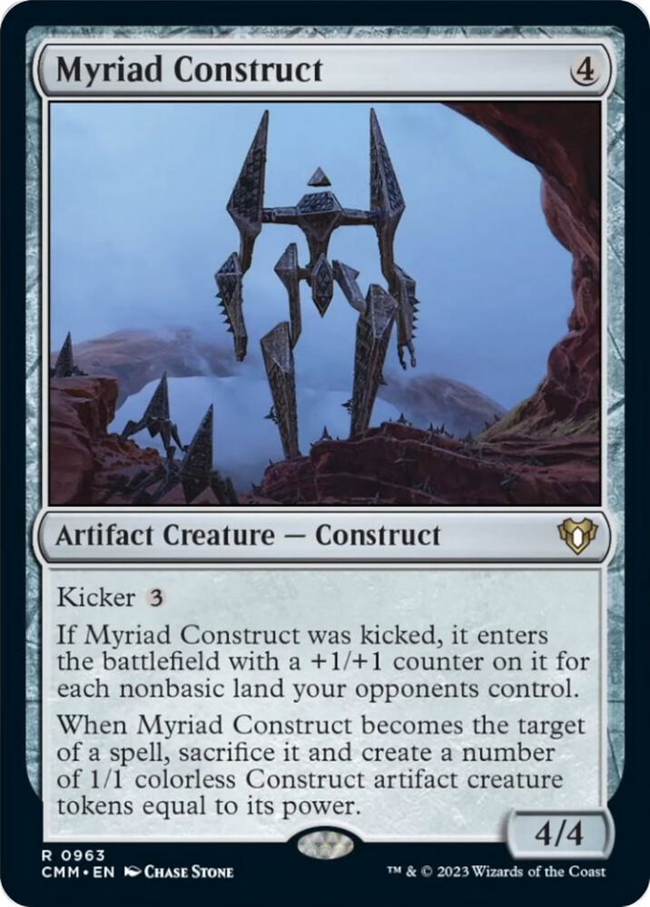 Myriad Construct [Commander Masters] 963