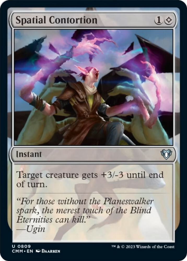 Spatial Contortion [Commander Masters] 809