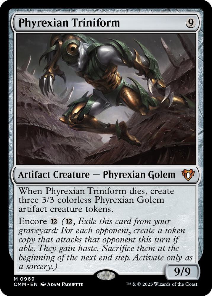 Phyrexian Triniform [Commander Masters] 969