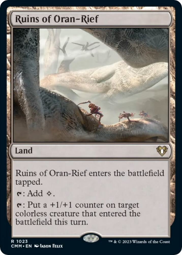 Ruins of Oran-Rief [Commander Masters] 1023