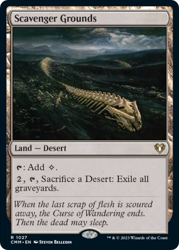 Scavenger Grounds [Commander Masters] 1027