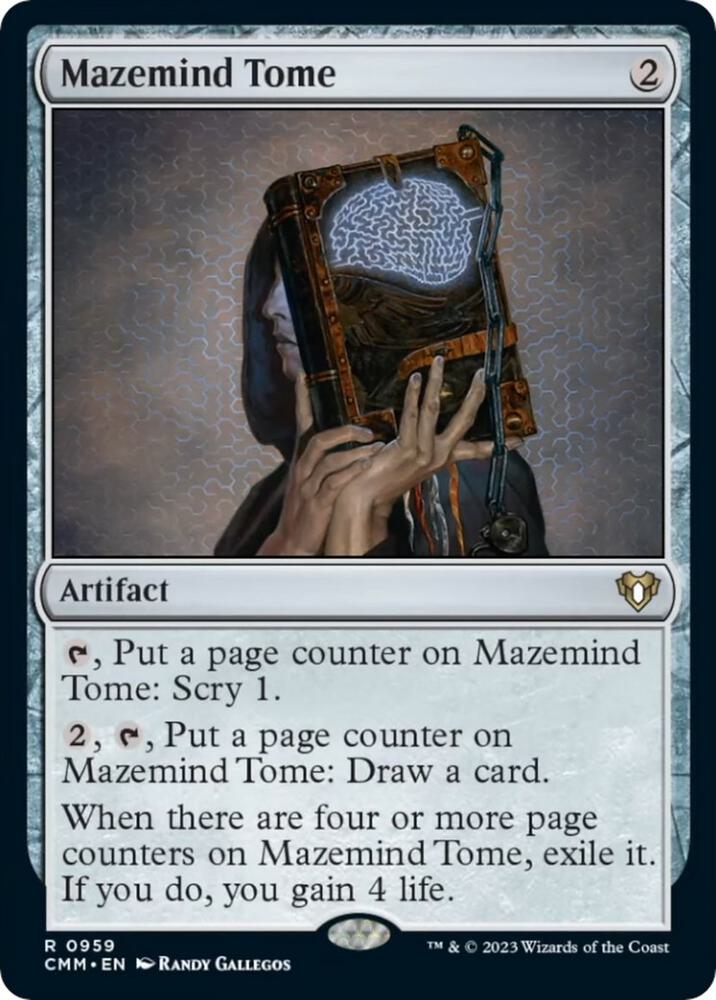 Mazemind Tome [Commander Masters] 959