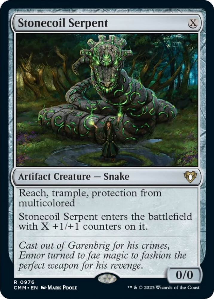 Stonecoil Serpent [Commander Masters] 976