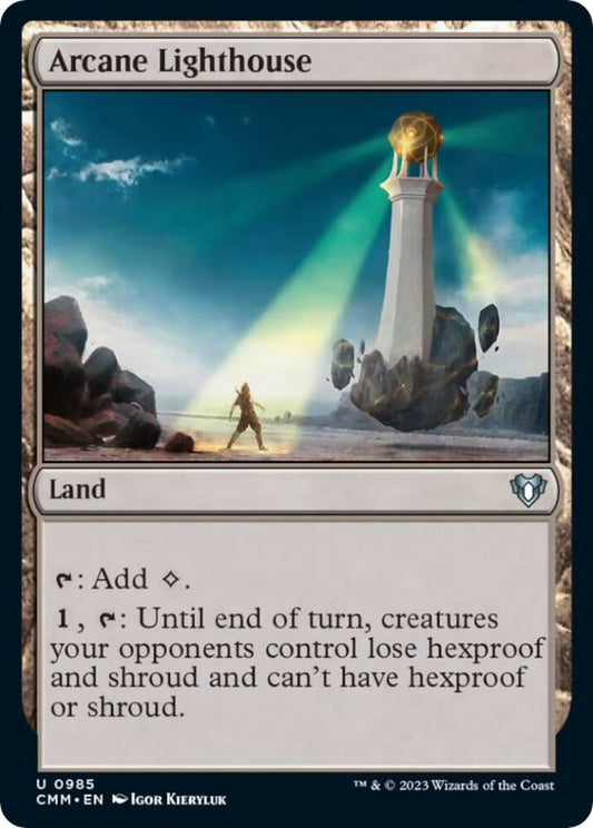 Arcane Lighthouse [Commander Masters] 985