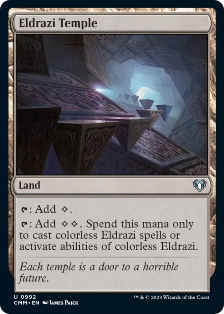 Eldrazi Temple [Commander Masters] 992